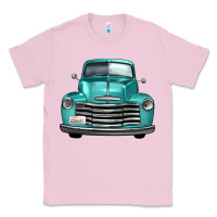 Bubblegum Pink western truck front view Classic Tee - FaDigitalArtStudio