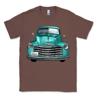 Chestnut western truck front view Classic Tee - FaDigitalArtStudio