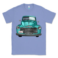 Colony Blue western truck front view Classic Tee - FaDigitalArtStudio