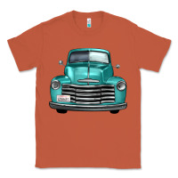 Copper western truck front view Classic Tee - FaDigitalArtStudio