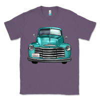 Lavender western truck front view Classic Tee - FaDigitalArtStudio