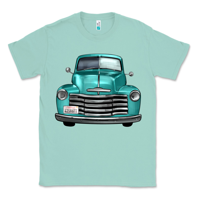 Western Truck Front View Classic Tee by FaDigitalArtStudio | Teevron