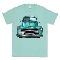 Seafoam western truck front view Classic Tee - FaDigitalArtStudio