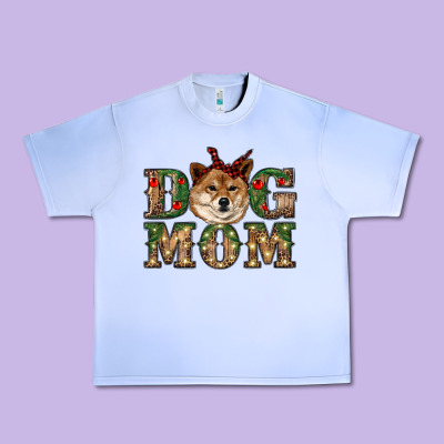 Dog Mom Shiba Inu Urban Heavy Tee Designed By Ranaportraitstore