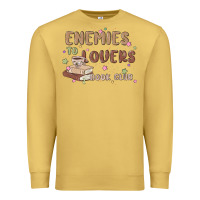 Antique Gold enemies to lovers book club Premium Sweatshirt - MaliasSmallBusiness