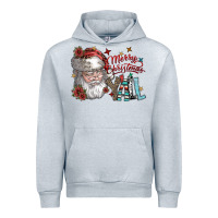 Heather Grey merry christmas yall Urban Hoodie - SublimationCraftShop