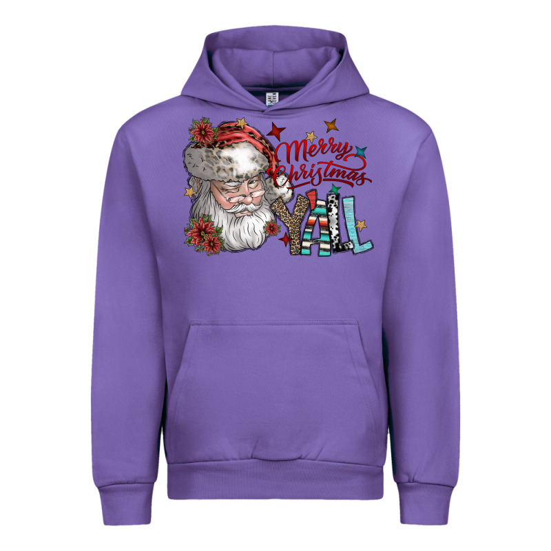 Merry Christmas Yall Urban Hoodie by SublimationCraftShop | Teevron