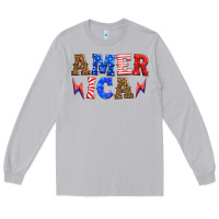 Moon Dust america thunderbolt Long Sleeve Tee - HRA Design Shop