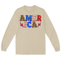 America Thunderbolt Long Sleeve Tee | Teevron