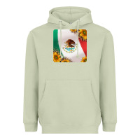 Matcha mexican flag sunflowers and leopard coaster Heavyweight Hoodie - Jasminsmagicworld