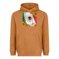 Meerkat mexican flag sunflowers and leopard coaster Heavyweight Hoodie - Jasminsmagicworld