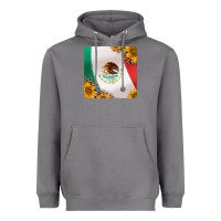 Storm mexican flag sunflowers and leopard coaster Heavyweight Hoodie - Jasminsmagicworld