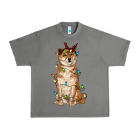 Tornado christmas lights shiba inu Urban Heavy Tee - RanaPortraitStore