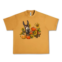 Peanut Butter donkey sunflower and pumpkin farm Urban Heavy Tee - BarkalooDesign