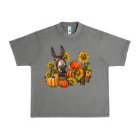 Tornado donkey sunflower and pumpkin farm Urban Heavy Tee - BarkalooDesign