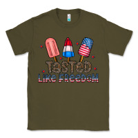 Army Green tasted like freedom Classic Tee - CowhideDigitalArt