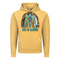 Vintage Mustard He Is Risen Vintage Hoodie - RanaPortraitStore
