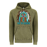Vintage Olive He Is Risen Vintage Hoodie - RanaPortraitStore