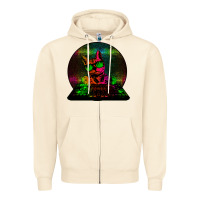 Sandshell HOUSE CAT (Rainbow DJ Kitty) Zipper Hoodie - Bettercallsaul