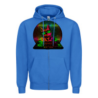 True Royal HOUSE CAT (Rainbow DJ Kitty) Zipper Hoodie - Bettercallsaul