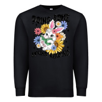 Black doing some spring reading Premium Sweatshirt - MaliasSmallBusiness