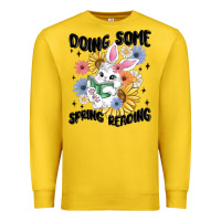 Lemon doing some spring reading Premium Sweatshirt - MaliasSmallBusiness