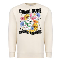 Sandshell doing some spring reading Premium Sweatshirt - MaliasSmallBusiness