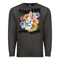 Smoke doing some spring reading Premium Sweatshirt - MaliasSmallBusiness