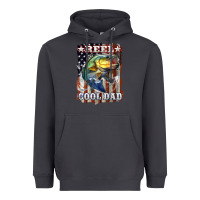 Smoke Reel Cool Dad Bass Heavyweight Hoodie - LillyAllenDesigns