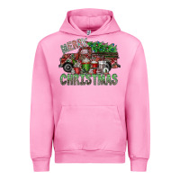 Fuchsia Pink merry christmas Urban Hoodie - SublimationCraftShop