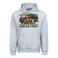 Heather Grey merry christmas Urban Hoodie - SublimationCraftShop