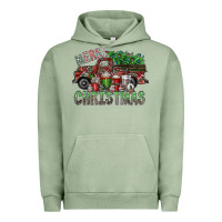 Pigment Oil Green merry christmas Urban Hoodie - SublimationCraftShop