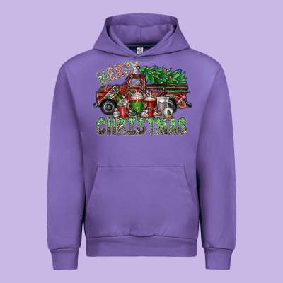 Merry Christmas Urban Hoodie Designed By Sublimationcraftshop