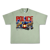 Oil Green police mom Urban Heavy Tee - Zillion Design Studio