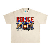 Sandshell police mom Urban Heavy Tee - Zillion Design Studio