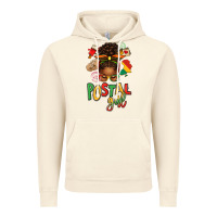 Vintage Artic juneteenth afro messy bun postal girl Vintage Hoodie - texasbilliewilder