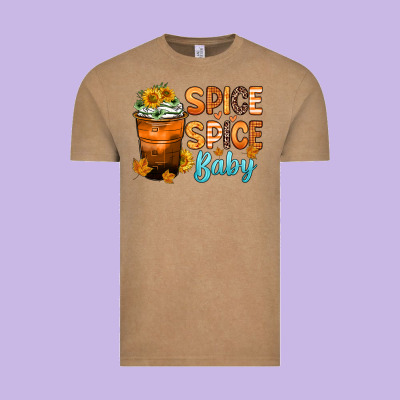 Spice Spice Baby Vintage Tee Designed By Zillion Design Studio