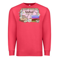 Cardinal cozy bookish weekend ticket Premium Sweatshirt - MaliasSmallBusiness
