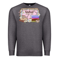 Charcoal Heather cozy bookish weekend ticket Premium Sweatshirt - MaliasSmallBusiness