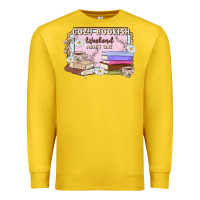 Lemon cozy bookish weekend ticket Premium Sweatshirt - MaliasSmallBusiness