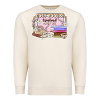 Sandshell cozy bookish weekend ticket Premium Sweatshirt - MaliasSmallBusiness