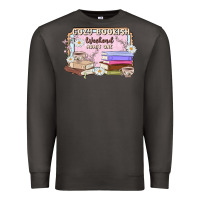 Smoke cozy bookish weekend ticket Premium Sweatshirt - MaliasSmallBusiness