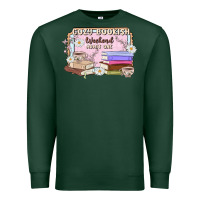Sports Green cozy bookish weekend ticket Premium Sweatshirt - MaliasSmallBusiness