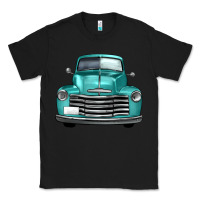 Black western truck front view Classic Tee - FaDigitalArtStudio