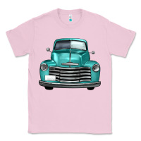 Bubblegum Pink western truck front view Classic Tee - FaDigitalArtStudio