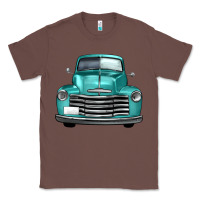 Chestnut western truck front view Classic Tee - FaDigitalArtStudio