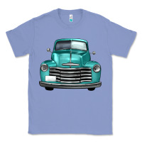 Colony Blue western truck front view Classic Tee - FaDigitalArtStudio
