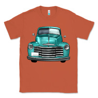 Copper western truck front view Classic Tee - FaDigitalArtStudio
