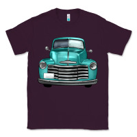 Plum western truck front view Classic Tee - FaDigitalArtStudio
