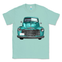 Seafoam western truck front view Classic Tee - FaDigitalArtStudio